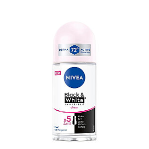 Nivea Black&White Clear Kadın Roll-On 50 Ml - Nivea