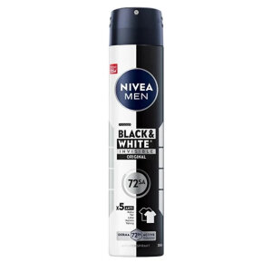 Nivea Black&White Invisible Power Erkek Deodorant 200 Ml - Nivea