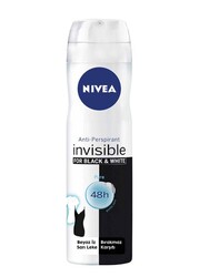 Nivea - Nivea Black&White Pure Kadın Deodorant 150 Ml