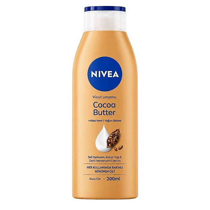 Nivea Body Lotion Cocoa Butter 200 Ml - 1