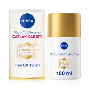 Nivea - Nivea Body Luminous 630 Çatlak Karşıtı Vücut Yağ Serum 100 Ml