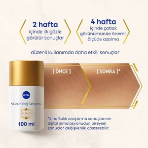 Nivea Body Luminous 630 Çatlak Karşıtı Vücut Yağ Serum 100 Ml - Thumbnail