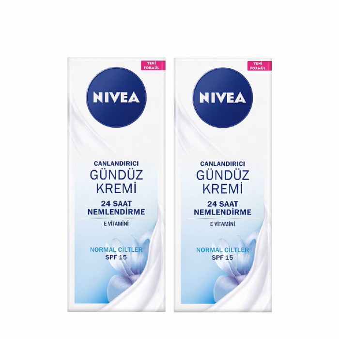 Nivea Canlandıran ve Nemlendiren Günlük Bakım Kremi 50 Ml 2'li - 1