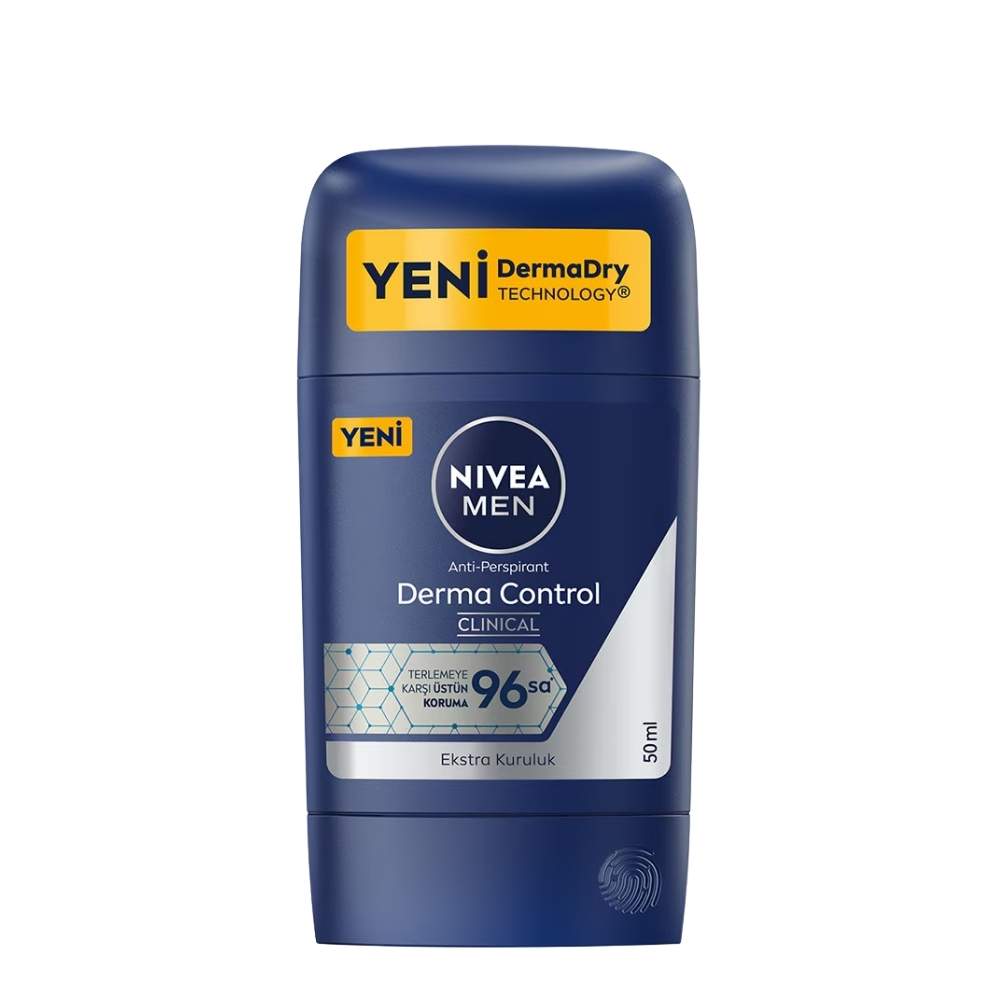Nivea Derma Control Clinical Erkek Deodorant Stick 50 Ml