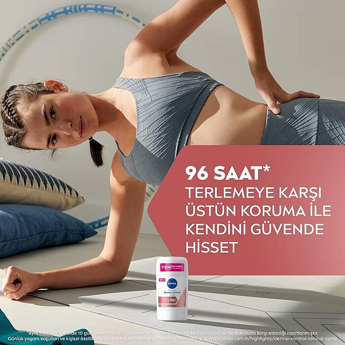 Nivea Derma Control Clinical Kadın Deodorant Stick 50 Ml - 6
