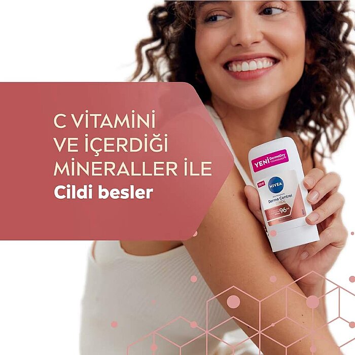 Nivea Derma Control Clinical Kadın Deodorant Stick 50 Ml - 3