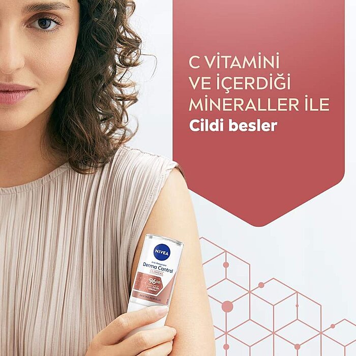 Nivea Derma Control Clinical Kadın Roll-On 50 Ml - 3