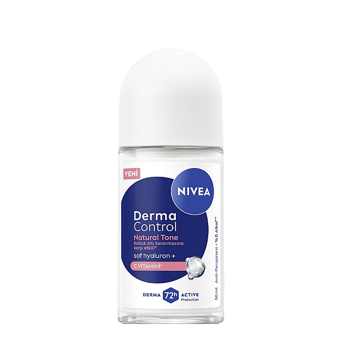 Nivea Derma Control Natural Tone Kadın Roll On 50 Ml - 1