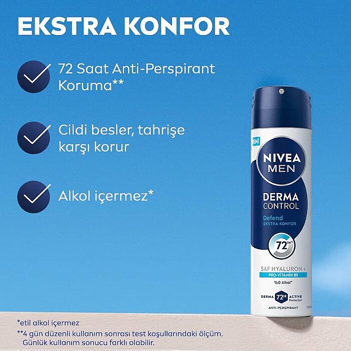 Nivea Derma Protect Defend Erkek Deo Sprey 150 Ml - 2