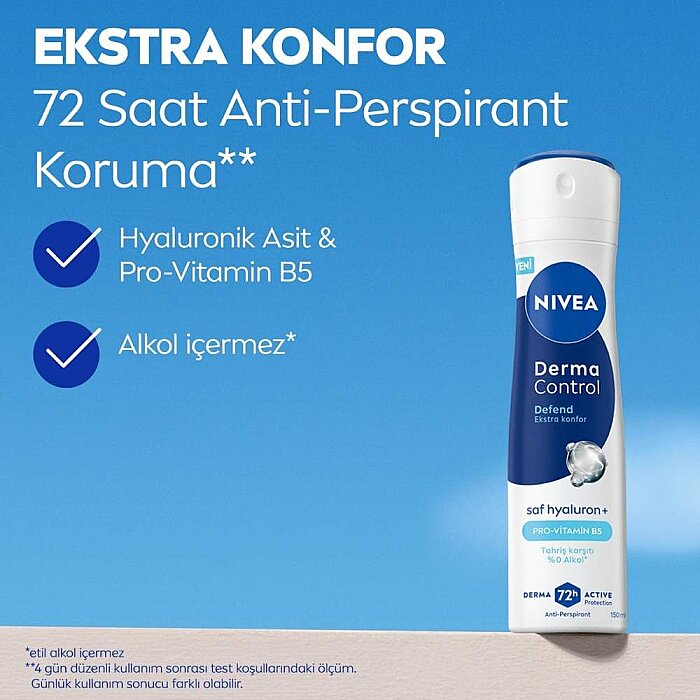 Nivea Derma Protect Defend Kadın Deo Sprey 150 Ml - 2