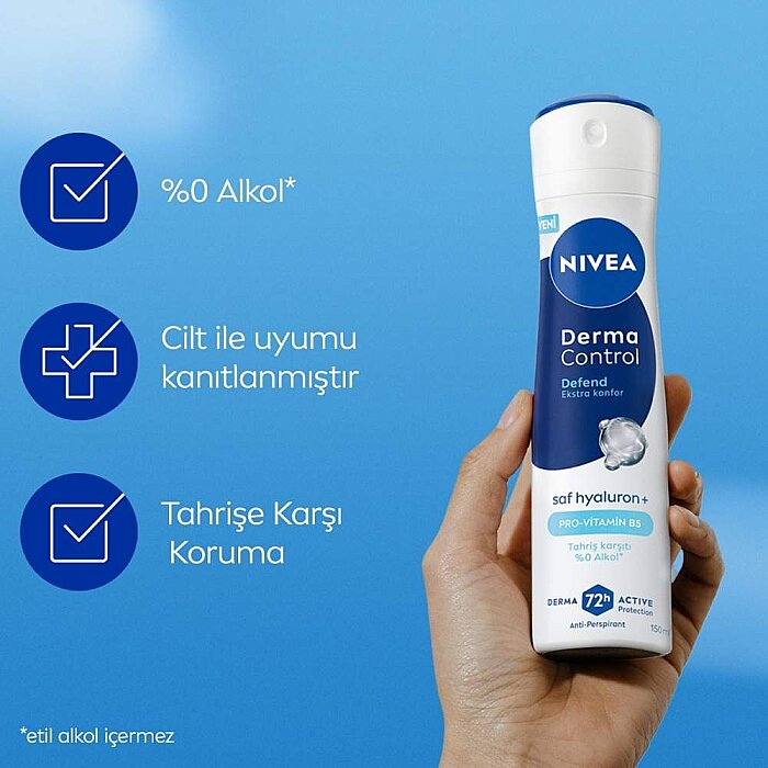 Nivea Derma Protect Defend Kadın Deo Sprey 150 Ml - 3