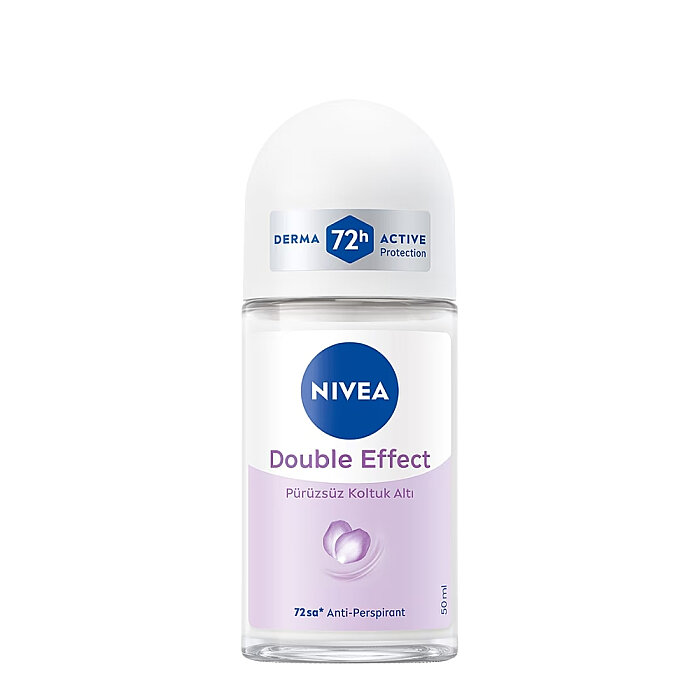 Nivea Double Effect Mor Düşler Kadın Roll-On 50 Ml - 1