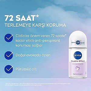 Nivea Double Effect Mor Düşler Kadın Roll-On 50 Ml - 2