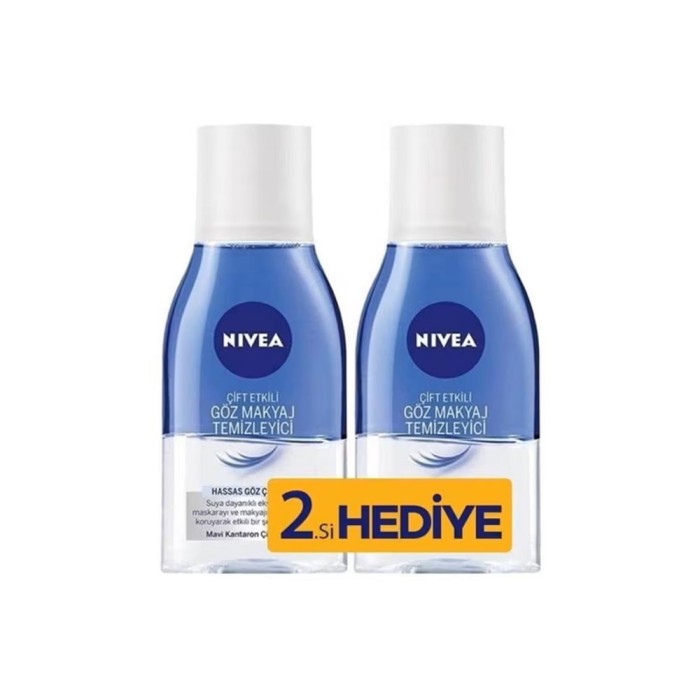 Nivea Çift Etkili Göz Makyaj Temizleyici 125 Ml 1+1 Set