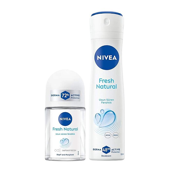 Nivea Fresh Deo 150 Ml+Mini Roll-On 25 Ml Set - 1