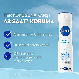 Nivea Fresh Natural Kadın Deodorant 150 Ml - 2