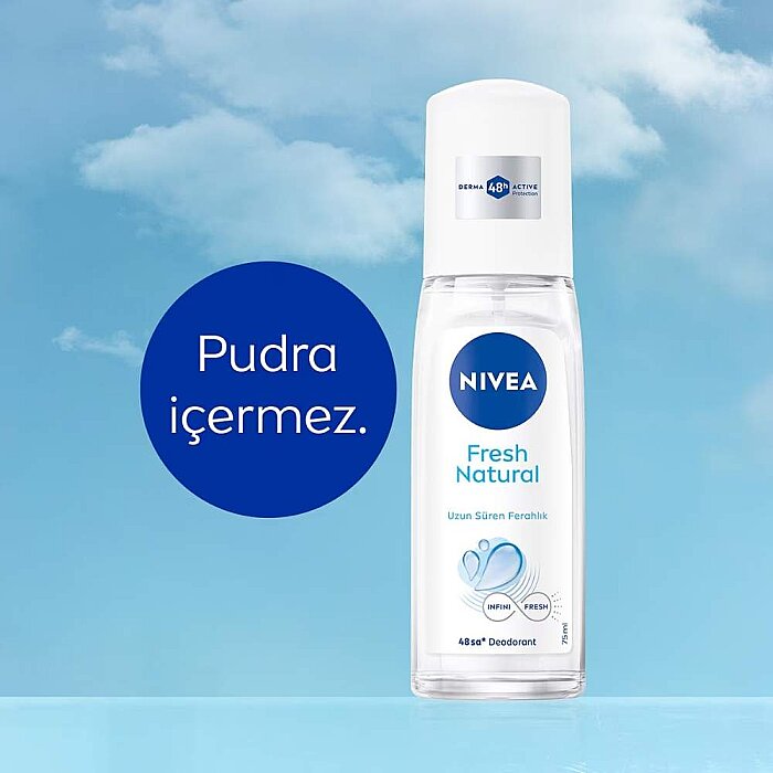 Nivea Fresh Natural Kadın Deodorant 75 Ml - 3