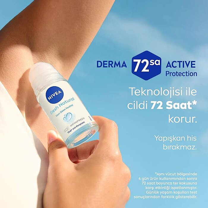 Nivea Fresh Natural Kadın Roll-On 50 Ml - 3