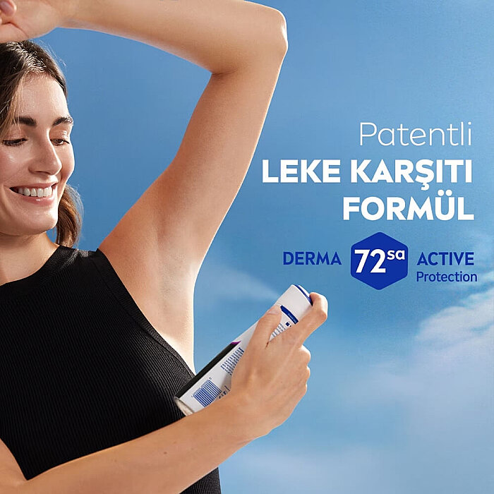 Nivea Invisible Black & White Authentic Kadın Deodorant Sprey 150 Ml - 6