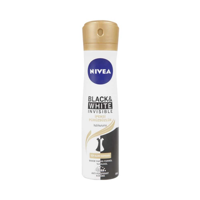 Nivea Invisible Black&White İpeksi Pürüzsüzlük Kadın Deodorant 150 Ml