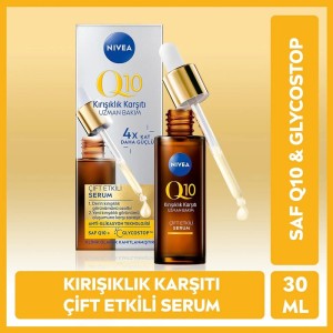 Nivea Kırışıklık Karşıtı Yüz Bakım Serumu Q10 30 Ml - Thumbnail