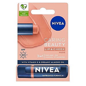 Nivea Lip Caring Beauty Nude 