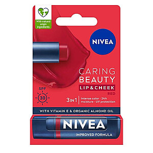 Nivea Lip Caring Beauty Red 