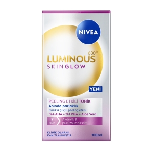 Nivea Luminious630 Skin Glow Peeling Etkili Tonik 100 Ml - Nivea