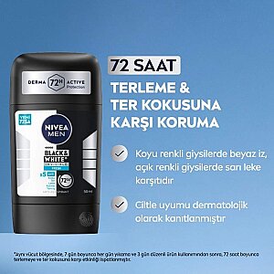 Nivea Men Black&White Fresh Deo Stick 50 Ml - 2