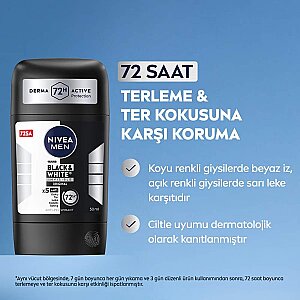 Nivea Men Black&White Invisible Deo Stick 50 Ml - 2