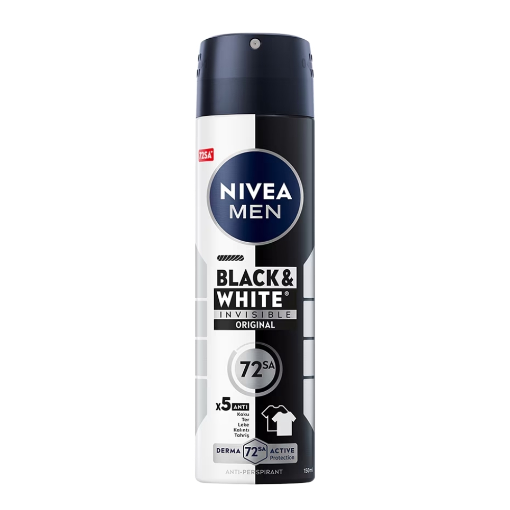Nivea Men Black&White Power Deodorant Sprey 150 Ml