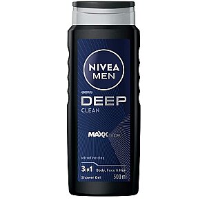 Nivea Men Deep Dimension Duş Jeli 500 Ml - Nivea