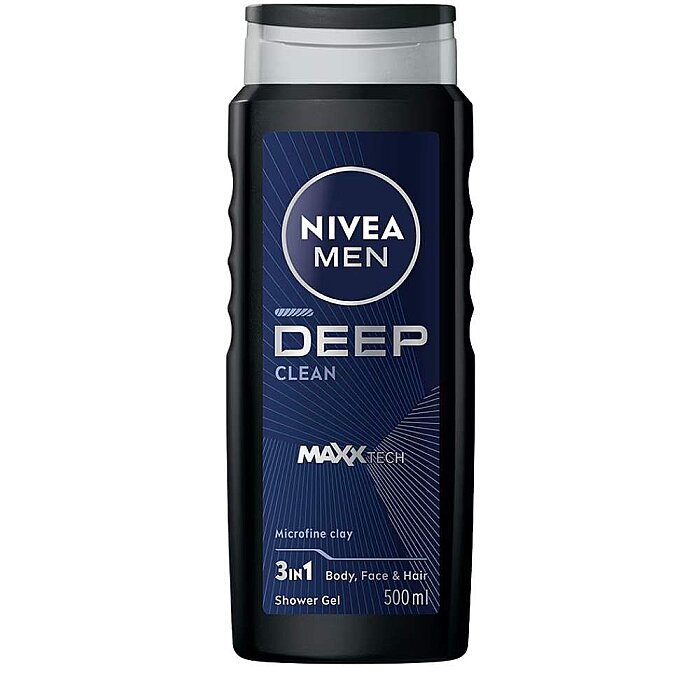 Nivea Men Deep Dimension Duş Jeli 500 Ml - 1