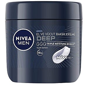 Nivea Men Deep El&Vücut Bakım Kremi 400 Ml - Nivea