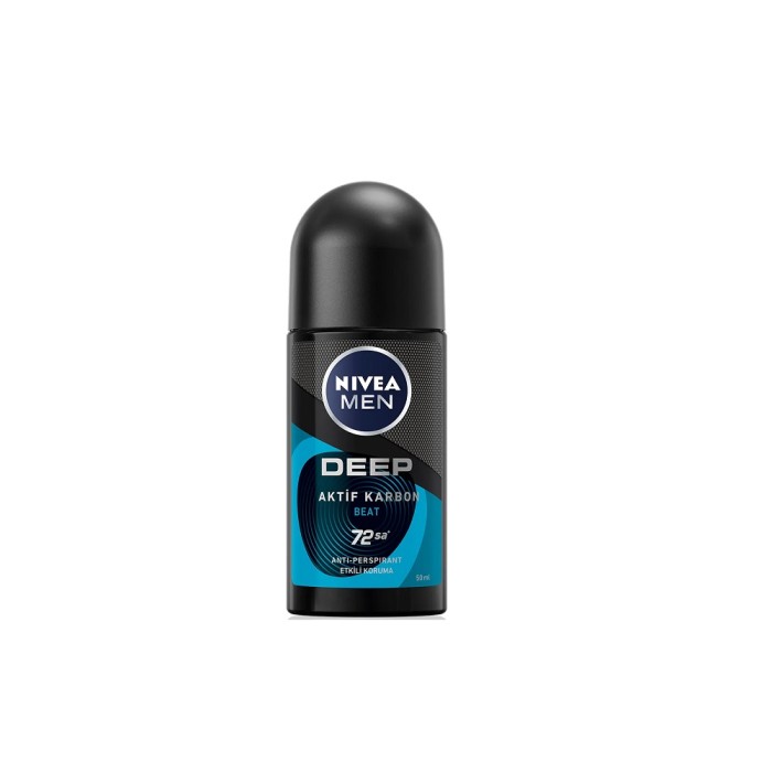 Nivea Men Erkek Deodorant Roll-On Black & White 50 Ml + Mini Roll-On Black & White 25 Ml Set