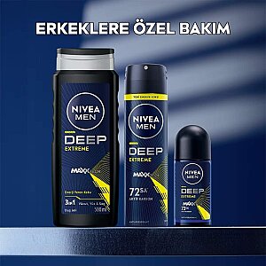 Nivea Men Erkek Roll-on Deodorant Deep Extreme 50 Ml - 5