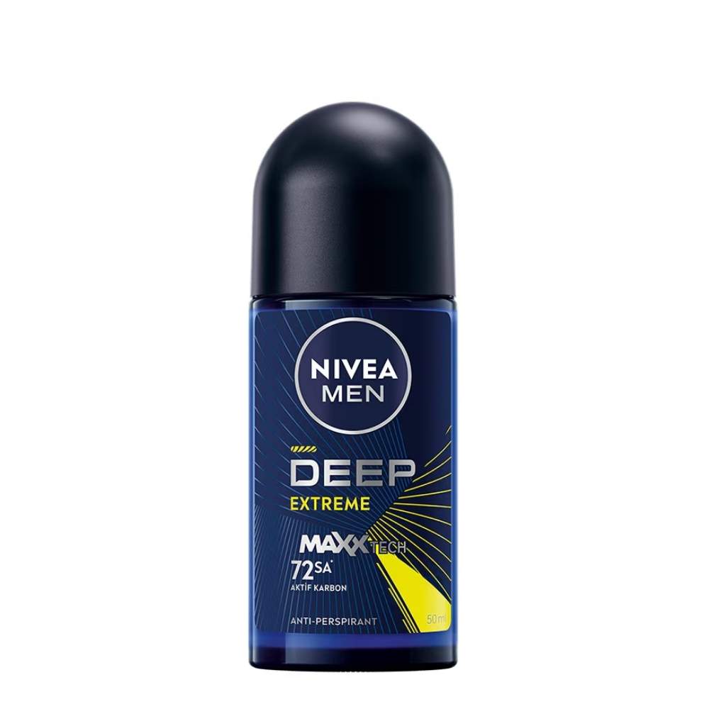 Nivea Men Erkek Roll-on Deodorant Deep Extreme 50 Ml