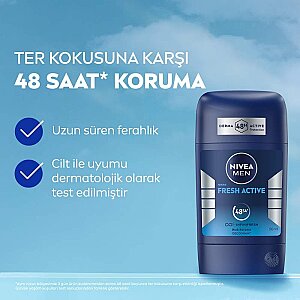 Nivea Men Fresh Active Deo Stick 50 Ml - 2