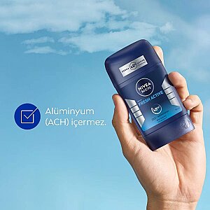 Nivea Men Fresh Active Deo Stick 50 Ml - 3