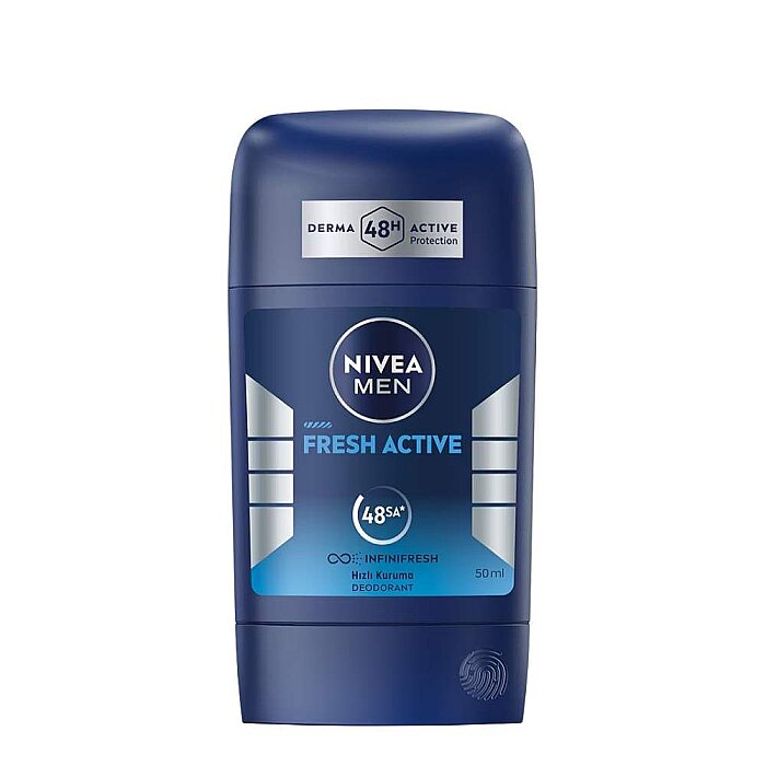 Nivea Men Fresh Active Deo Stick 50 Ml - 1