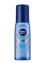 Nivea Men Fresh Active Deodorant Pompalı Sprey 75 Ml - Thumbnail