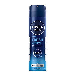 Nivea Men Fresh Active Deodorant Sprey 150 Ml - 1