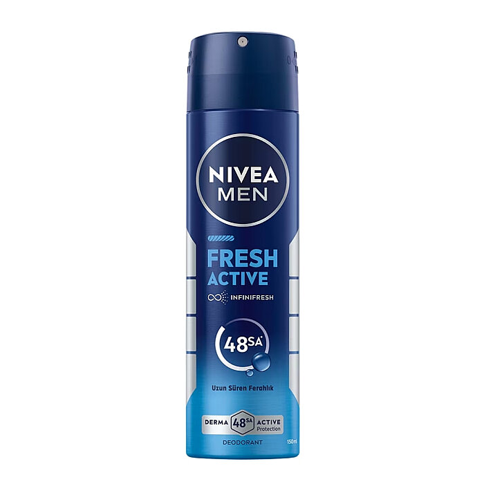 Nivea Men Fresh Active Deodorant Sprey 150 Ml - 1