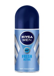Nivea Men Fresh Active Roll-On 50 Ml - Thumbnail