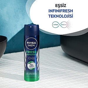 Nivea Men Fresh Sensation Deo Sprey 150 Ml - 2