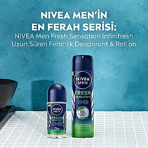 Nivea Men Fresh Sensation Roll-On 50 Ml - 5