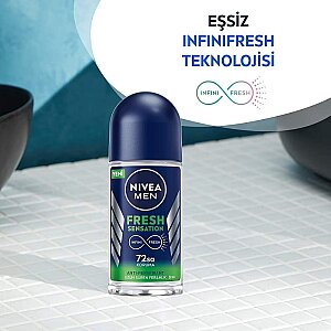 Nivea Men Fresh Sensation Roll-On 50 Ml - 2