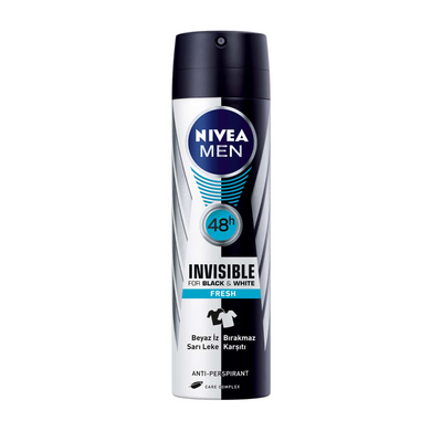 Nivea Men Invisible Black&White Fresh Deodorant 150 Ml