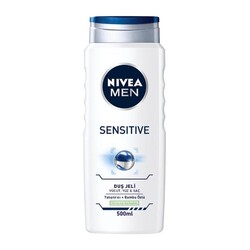 Nivea Men Sensitive Yatıştırıcı + Bambu Özlü Duş Jeli 500 Ml - Thumbnail