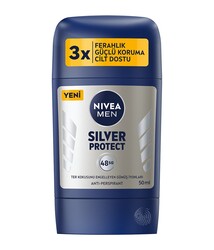 Nivea Men Silver Protect Deo Stick 50 Ml - Thumbnail